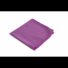 Салфетка из микрофибры вак. уп. 29х29 см 210 пл  для оптики фиолетовая