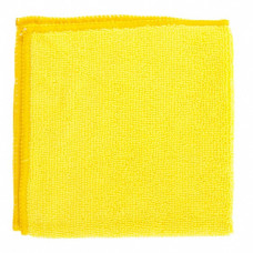 Салфетка из микрофибры вакуумная упак. 29х29 200 пл желтая